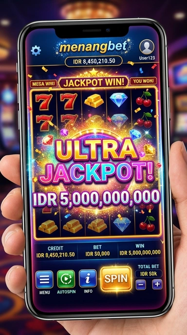 Tampilan antarmuka Pusat Unduh Menangbet yang sederhana dan efektif.